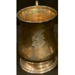 A silver Christening cup, Birmingham 1930, 125.5g
