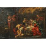 Continental School (18th century) The Nativity oil on canvas, 92cm x 136cm