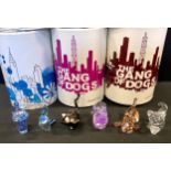 Swarovski crystal - The Gang of Dogs, Violetta Poodle, Salvadore Great Dane, Tomas Cat etc, boxed (