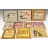 Children's Books - Upton: (Florence K., illustrator) & (Bertha), The Golliwogg's Bicycle Club, first