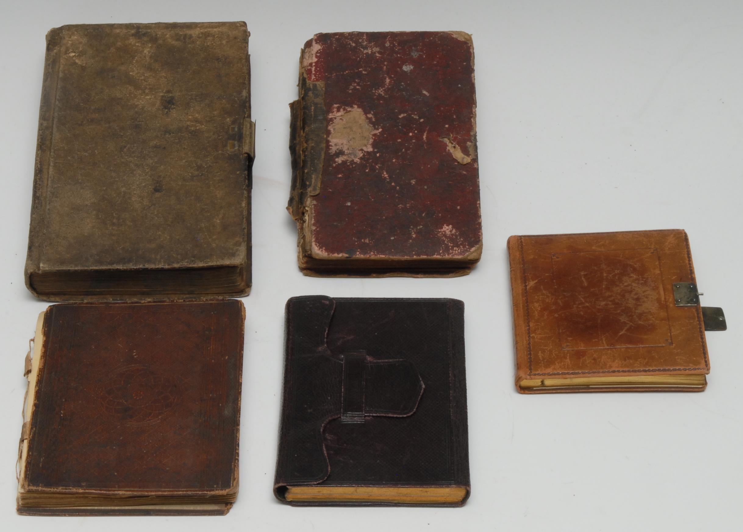 An early Victorian Essex businessman’s notebook, inscribed in ink and pencil MS. with drafts or - Image 2 of 2