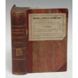 Darwin (Charles, M.A., F.R.S.), Journal of Researches into the Natural History and Geology of the
