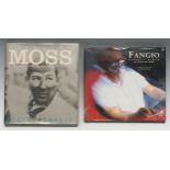 Automobilia, Formula One Racing - Autographed Dedication Copy, Moss (Stirling), Fangio: A Pirelli