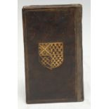 Early English Armorial Binding - [De Rohan (Henri)], De l'interest des princes et estats de la