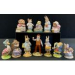 Beatrix Potter - Peter Rabbit figures - Royal Albert and Beswick; Mr McGregor, Jemima Puddle Duck,