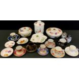 Royal Worcester Evesham Oven to table ware; decorative coffee sups, Wedgwood Mirabelle; Ohashi;