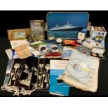 Maritime Interest - An Extensive Cunard White star line archive for RMS Queen Mary, RMS Queen