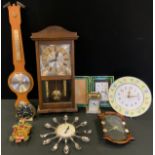 Clocks - Mid twentieth century clocks, The London Clock Company, wall clock, carriage clock;