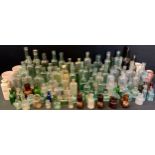 Medicine and other bottles, Dinnefords Magnesia; R J Jones Chemist; Woodwrds Chemist; etc