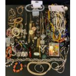 Fashion & Costume Jewellery - bracelets, beads, dress rings, earrings, enamelled and other