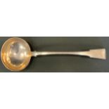 A 19th century Maltese soup ladle, 917 purity marks, 7.94oz