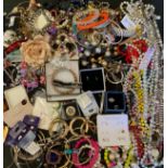 Costume Jewellery -bracelet, necklaces, rings, etc