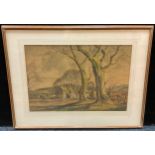 Arthur Bell Foster (Bn.1900) Brydraenog, Radnorshire signed, watercolour, 36cm x 51cm