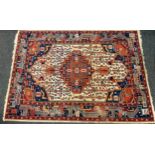 Rugs and carpets - a Middle Eastern style rug, 238cm x 171cm.