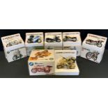 Polistil - 1:15 scale models BMW Africa Korp motorbike and sidecar; BMW Polizia Tedesca; Suzuki