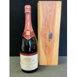 Champagne - Chateau de Boursault, Rose Brut, 150cl, magnum, 12% vol, lot 15 10 98 1210, owc.