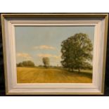 William Burns, FRSA, FSAI, (1923-2010), 'Elms near Hampton Lucy, Warwickshire', signed, dated '76,