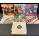 Vinyl records/LPs (6) The Beatles- Abby Road PCS 7088,, The Beatles-Sgt Peppers Lonely Hearts Club