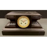 An early 20th century Belge Noir mantel clock.