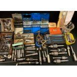 Metal Working and engineering Tools - drill chucks, Microtron Ltd Dial Caliper, cintride cutters,