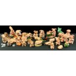 Piggins figures, Stubborn, Piggin Hell, Lottery, Love, Happy Birthday, Shopping etc; others Beswick,