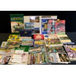 Collectables & Postcards - Panini Football sticker book, 1980, complete; football programmes,