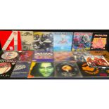 Vinyl records/LP`s including Black Sabbath, Iron Maiden, AC/DC The Rolling Stones, TRB, T-Rex, Alice