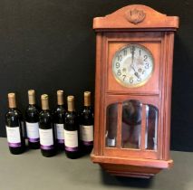 Wines & Spirits - size bottles Seppelt Moyston Shiraz 2005; wall clock