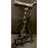 A Nikon EDG Fieldscope, with Nikon FEP-20-60 waterproof lens, Velbon Delta V tripod stand (2)