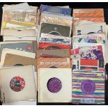 Vinyl Records - 45rpm singles - 1950's and 60's Rock and Roll, including Johnny and The