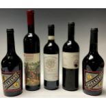 Wines - Solopaca Rosso Superiore 1995; Pigassou Rouge (2); Villa Demonte Barolo 2002; Edizione