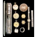 Horology - a collection of pocket watches, wristwatches, straps, etc