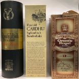 Spirits - Cardhu Highland Malt Scotch Whisky, 75.7cl; Grant's Rpyal Blended Scotch Whisky, 1