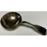 A George IV silver caddy spoon, London 1829