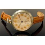 An Ingersoll Midget WWI trench wristlet watch