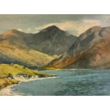 H. R. Wilkinson, Crummock Water, Cumbria, signed, watercolour, 28cm x 38cm