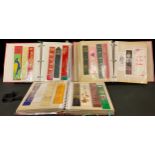 A collection of bookmarks, bank notes, etc (3)