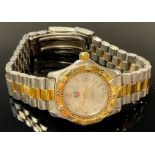 A lady's Tag Hauer bi-metal 200 metres professional wrist watch