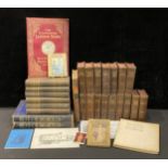 Books - Bindings including Stories from Chaucer, Edited by Louey Chisholm; Old England Volume I (