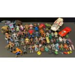 Toys- Ghostbusters, G.I joe, M.A.S.K , Terminator, Jurassic Park, Stargate figures etc.