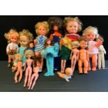 Dolls - 1960s Sindy Doll, made in Hong Kong c.1968; others assorted; Palitoy walking talking doll