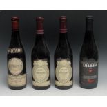 A bottle of Bertani Amarone, Valpolicella, 1979, 15%, 750ml; others, Allegrini Amarone, 1990, 14%,