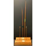 Archery - two dozen arrows, supplied by Thomas Aldred's Archery & Fishing Tackle Warehouse, Oxford