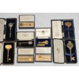 Copoclephily - a Scottish Art Deco gilt metal presentation key, Presented to The Right Honourable