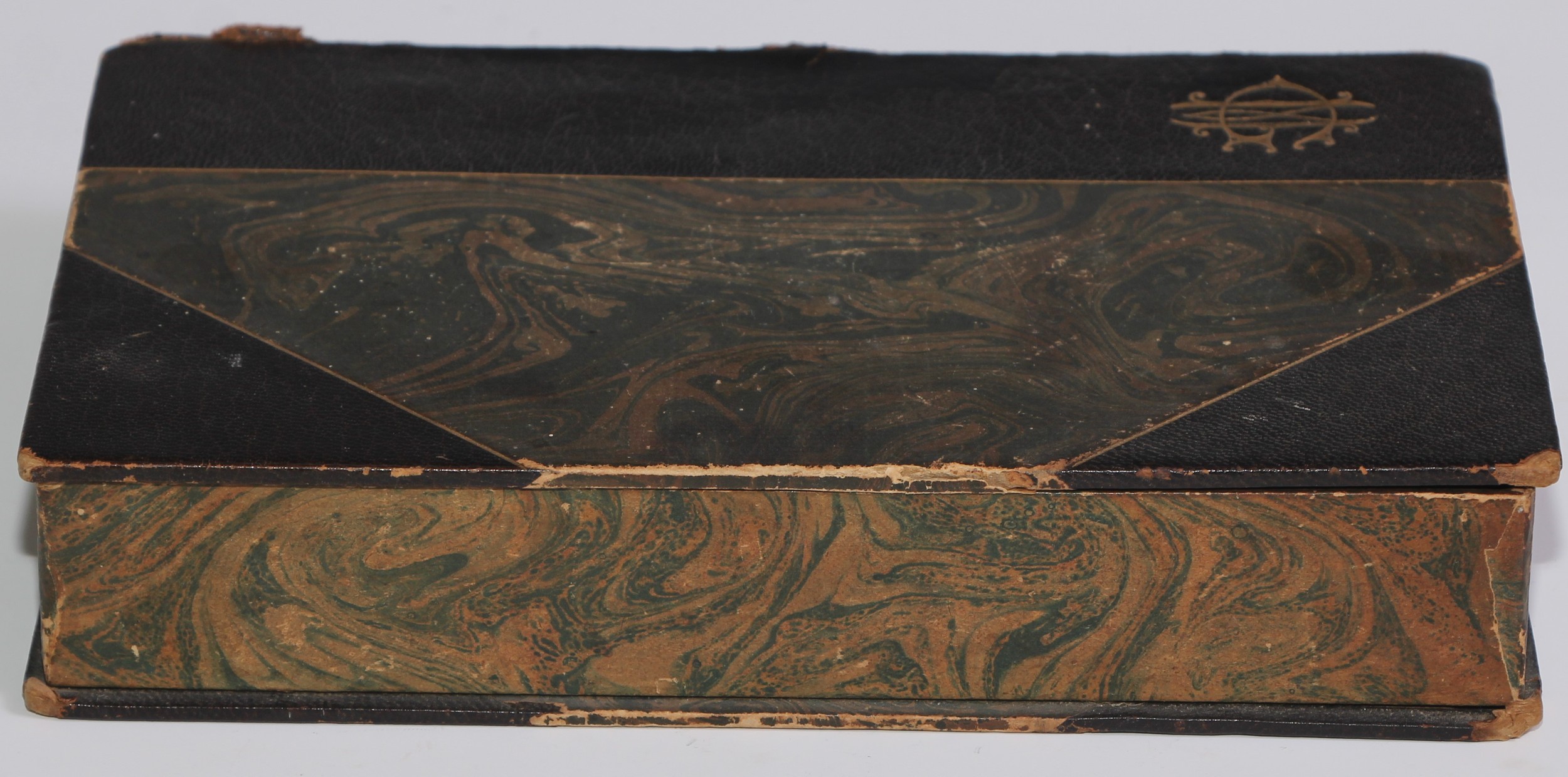 An early 20th century disguise volume dummy book box, as an edition of Guy de Maupassant Bel-Ami, - Image 2 of 3