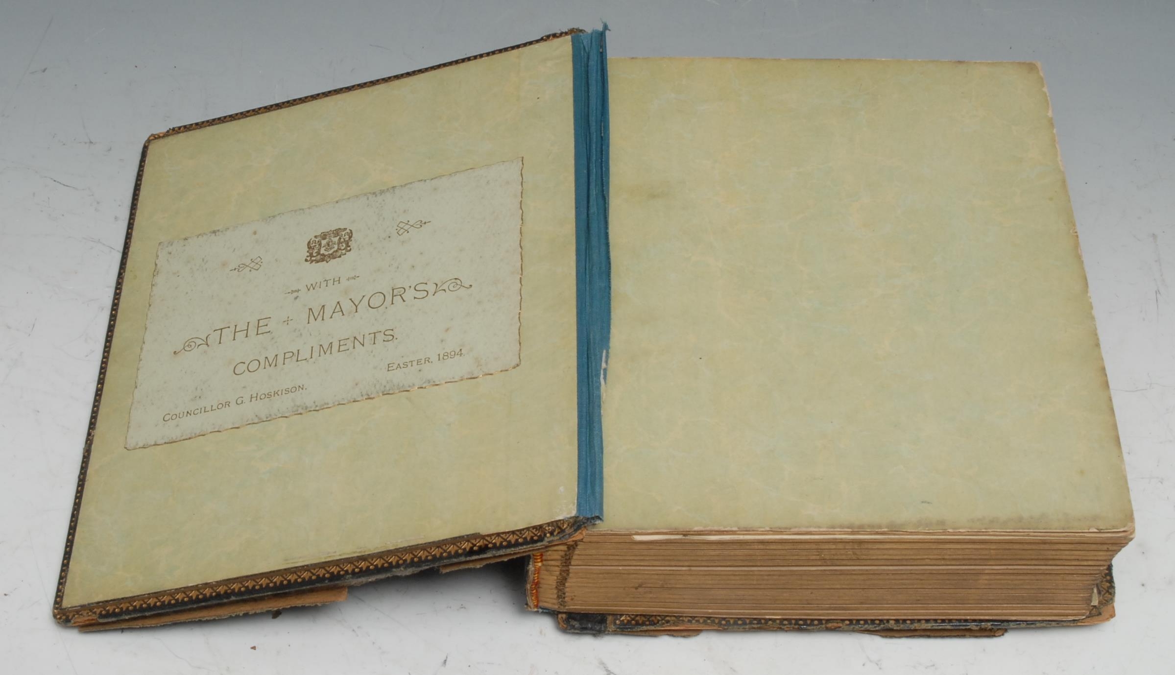 Photography - Municipal History - The Midlands - a Victorian photograph album, containing cabinet - Image 2 of 4