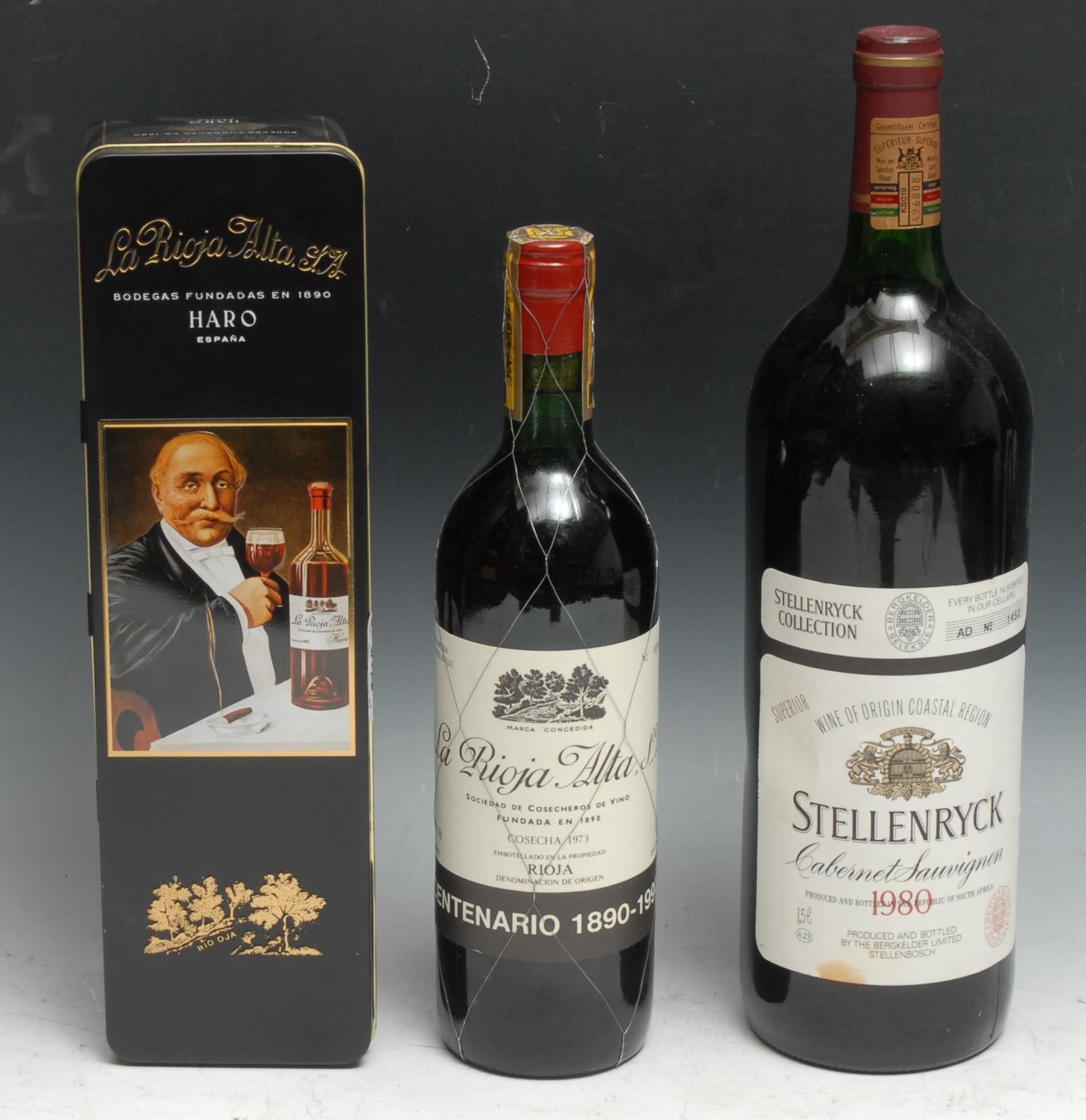 La Rioja Alta, S.A. Cosecha 1973, bottled for the 1890-1990 centenary, 75cl, 12.5%, labels good,