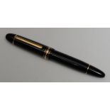 A Mont Blanc Meisterstuck fountain pen, 18ct gold nib, 4810