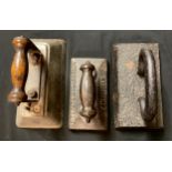 Domestic Metalwork, Sporting Interest - a Victorian cast iron rectangular shaped Billiard or Snooker