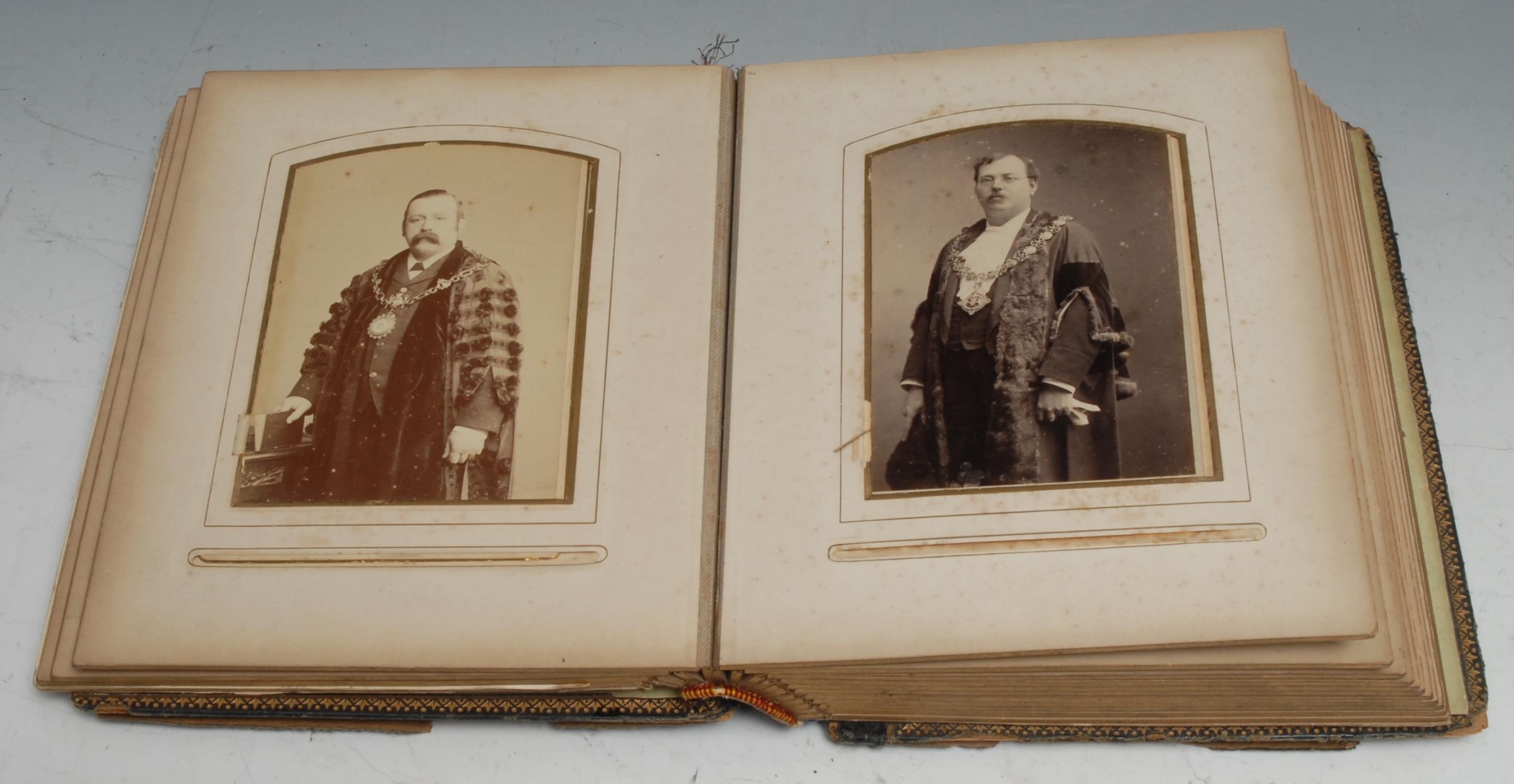 Photography - Municipal History - The Midlands - a Victorian photograph album, containing cabinet - Image 3 of 4